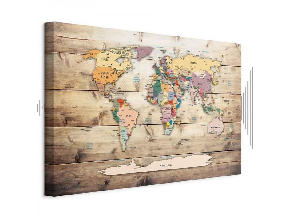 Tableau - World Map: Colourful Continents