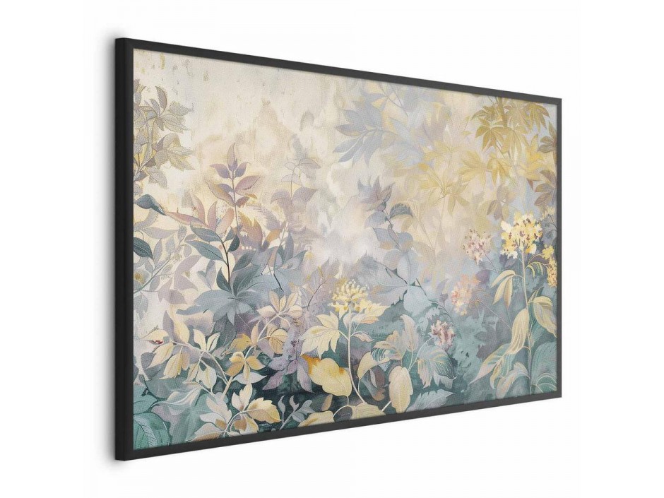 Poster - Tapestry Pattern in Colorful Flowers