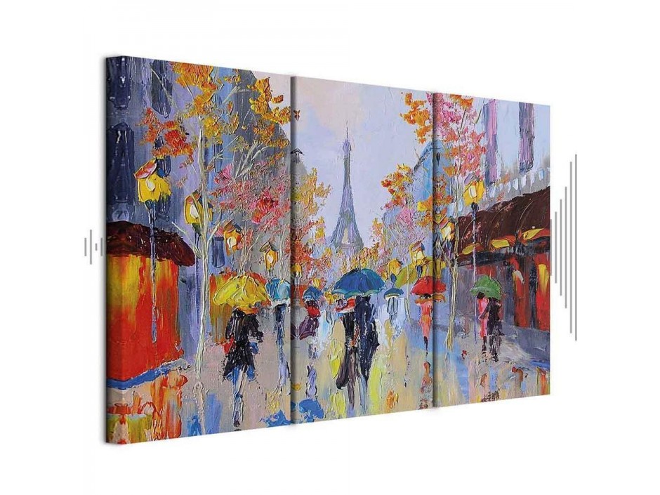 Tableau - Rainy Paris
