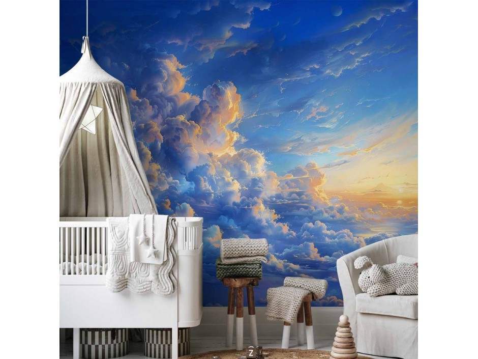Papier peint - When the Sky Becomes a Canvas: Artistic Creation of Nature in the Clouds