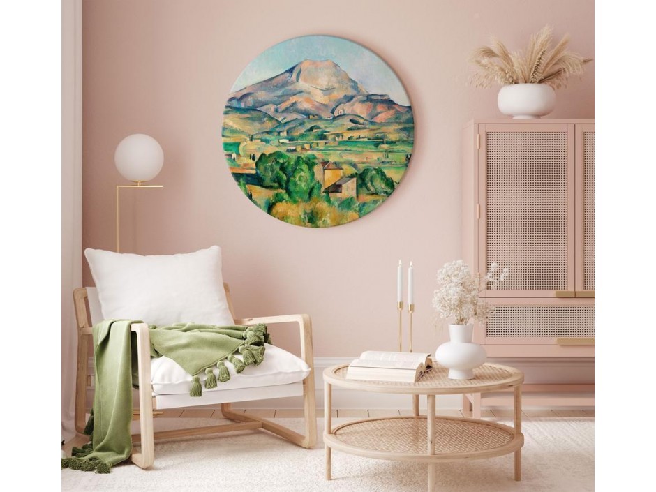 Tableau rond - Paul Cézanne – Mont Sainte-Victoire