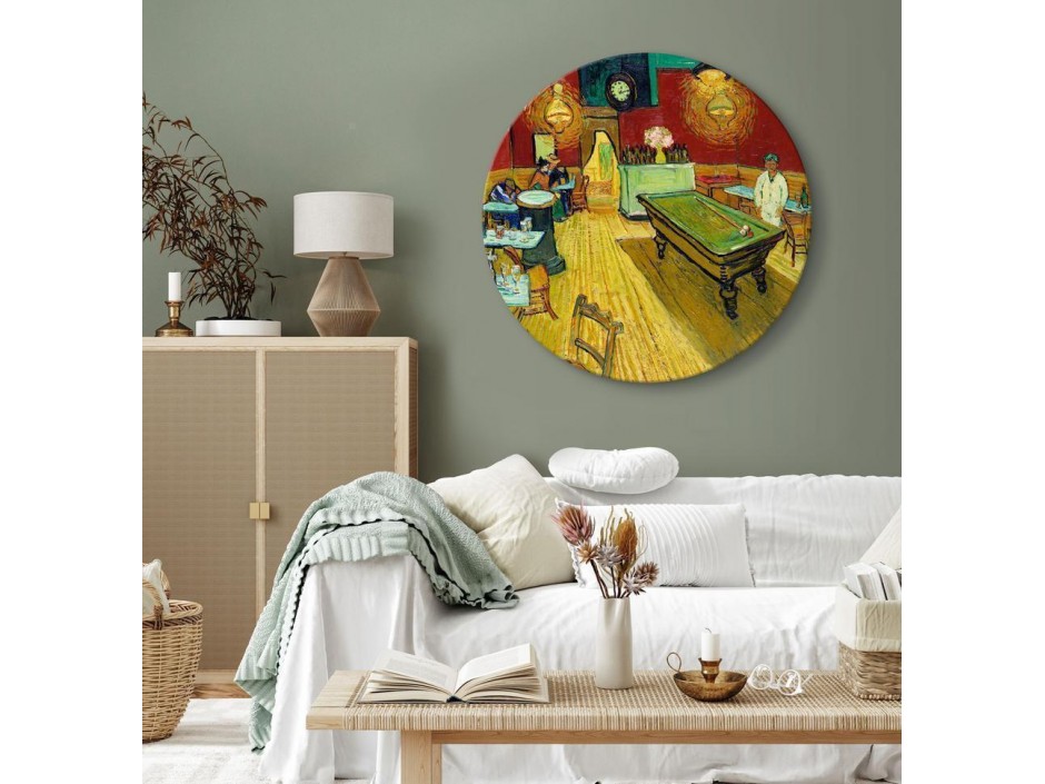 Tableau rond - Vincent van Gogh – The Night Café