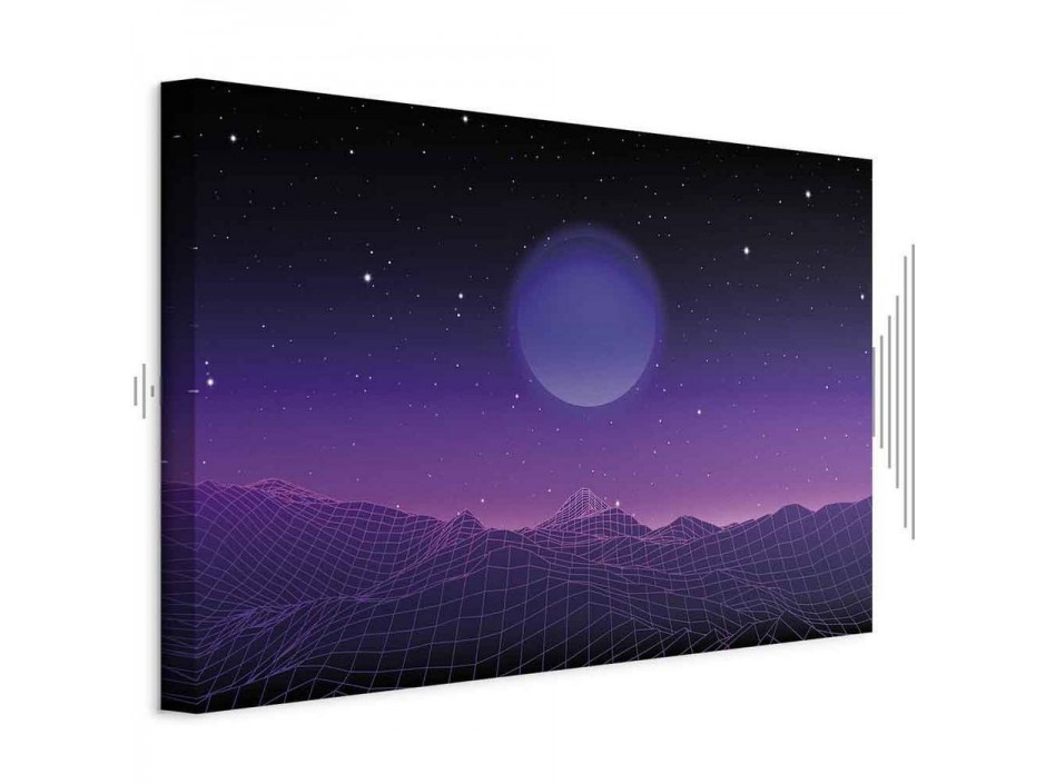 Tableau - Futuristic landscape 2 (1 Part) Wide