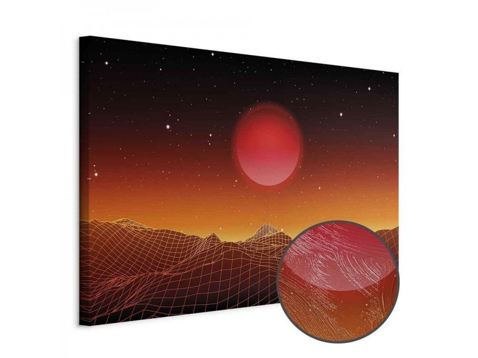 Tableau - Futuristic landscape (1 Part) Wide