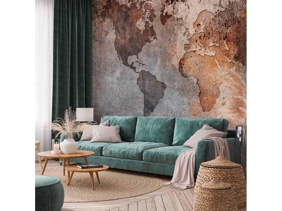 Papier peint - Map Colors