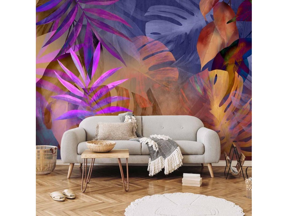 Papier peint - Vigorous Leaves - Third Variant