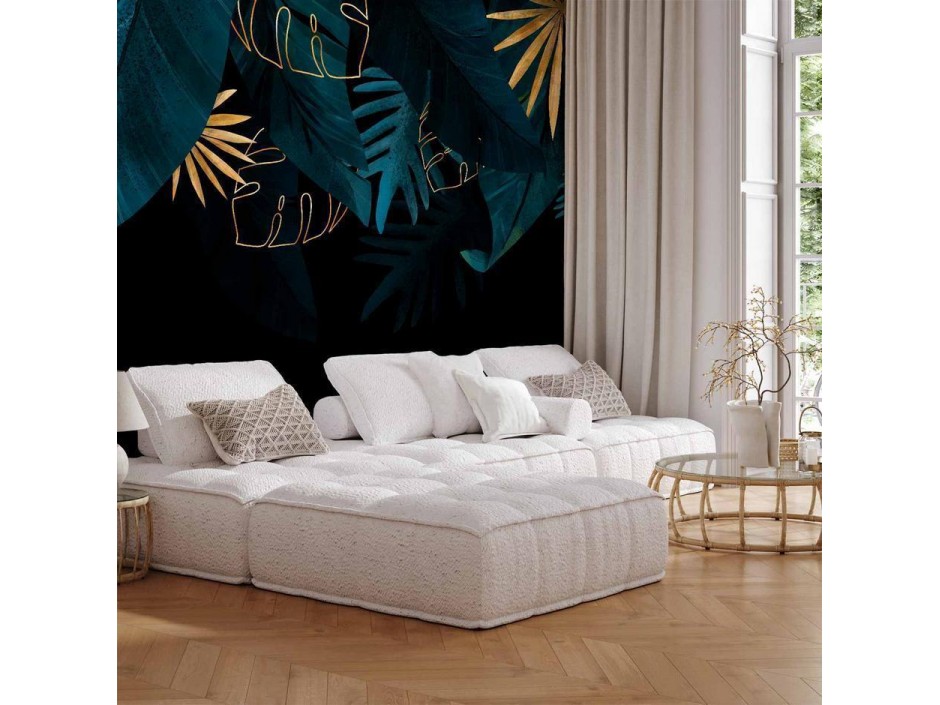 Papier peint - Leaves Composition - Second Variant