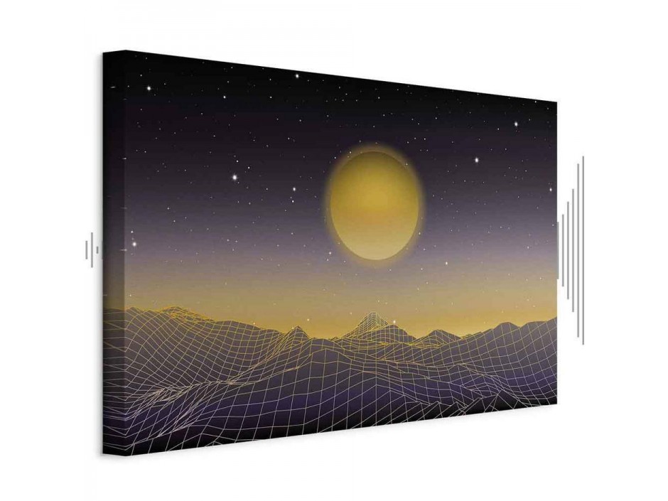 Tableau - Futuristic landscape 3 (1 Part) Wide