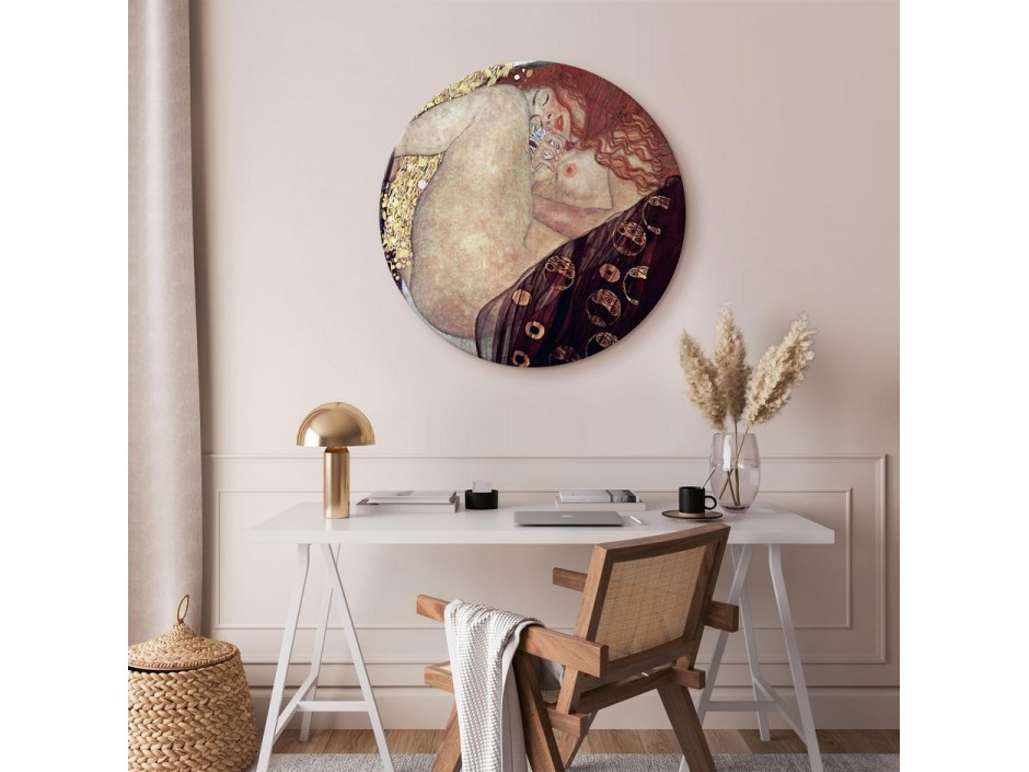 Tableau rond - Gustav Klimt – Danae