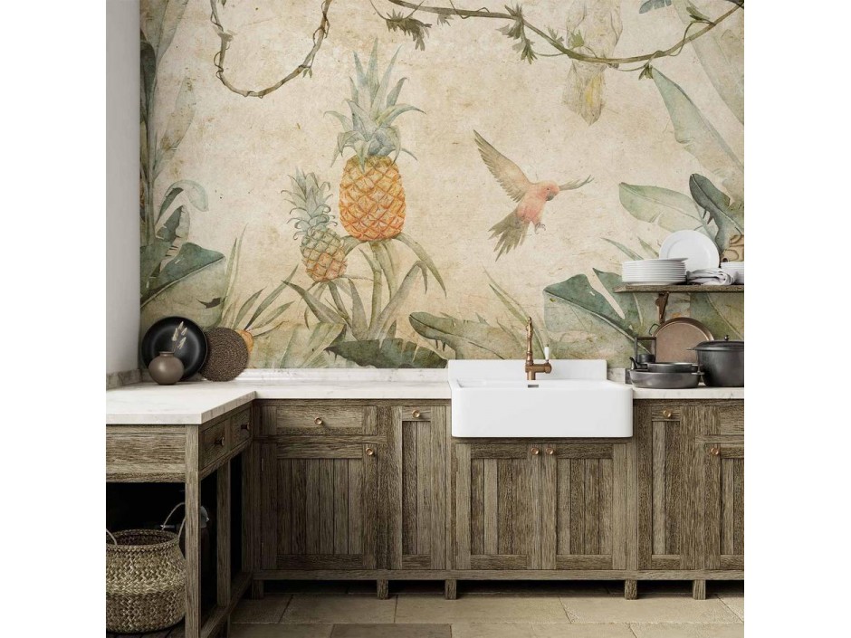 Papier peint - Parrots in the Jungle