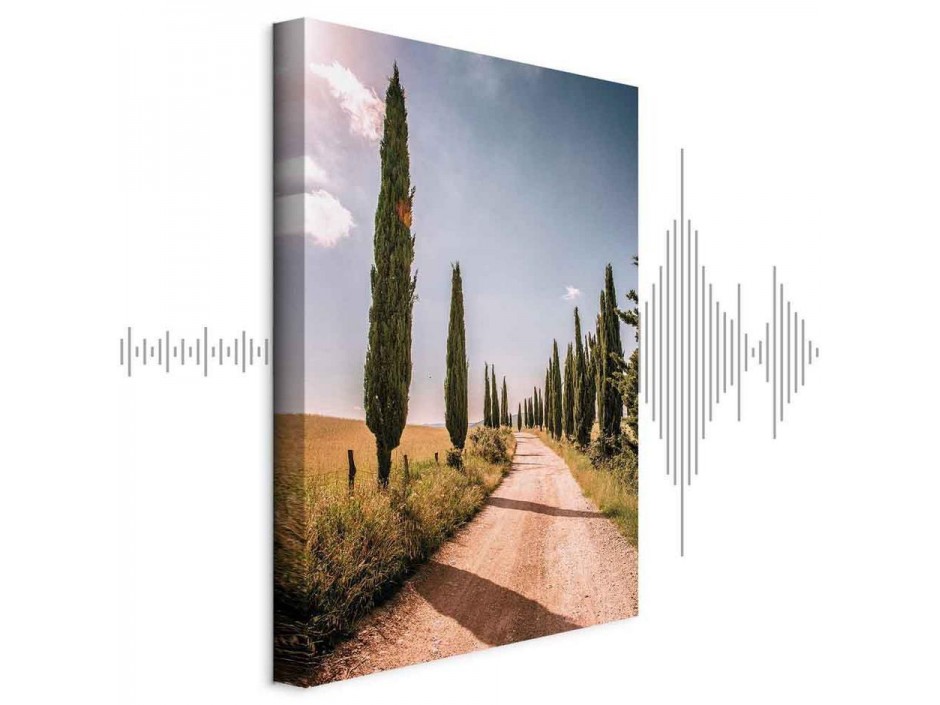 Tableau - Italian cypresses (1 Part) Vertical