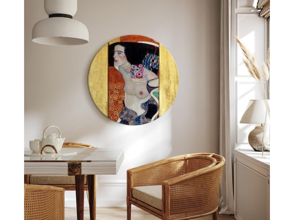 Tableau rond - Gustav Klimt – Judith II
