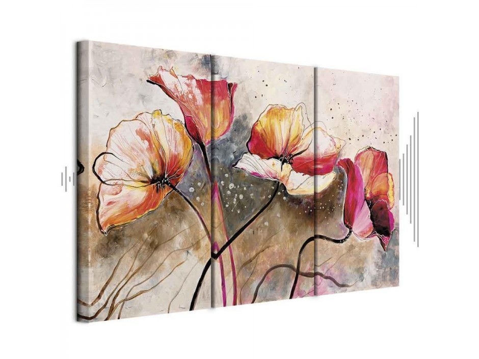 Tableau - Poppies lashed by the wind