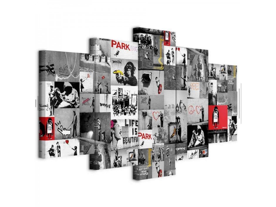 Tableau - Street Art: Banksy IV