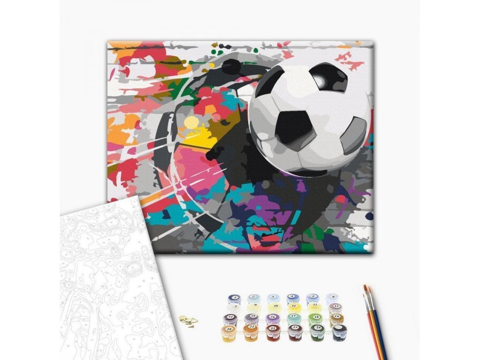 Tableau à peindre par soi-même - Colourful Ball