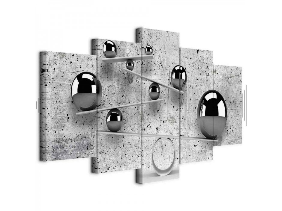 Tableau - Balls and Concrete (5 Parts) Wide