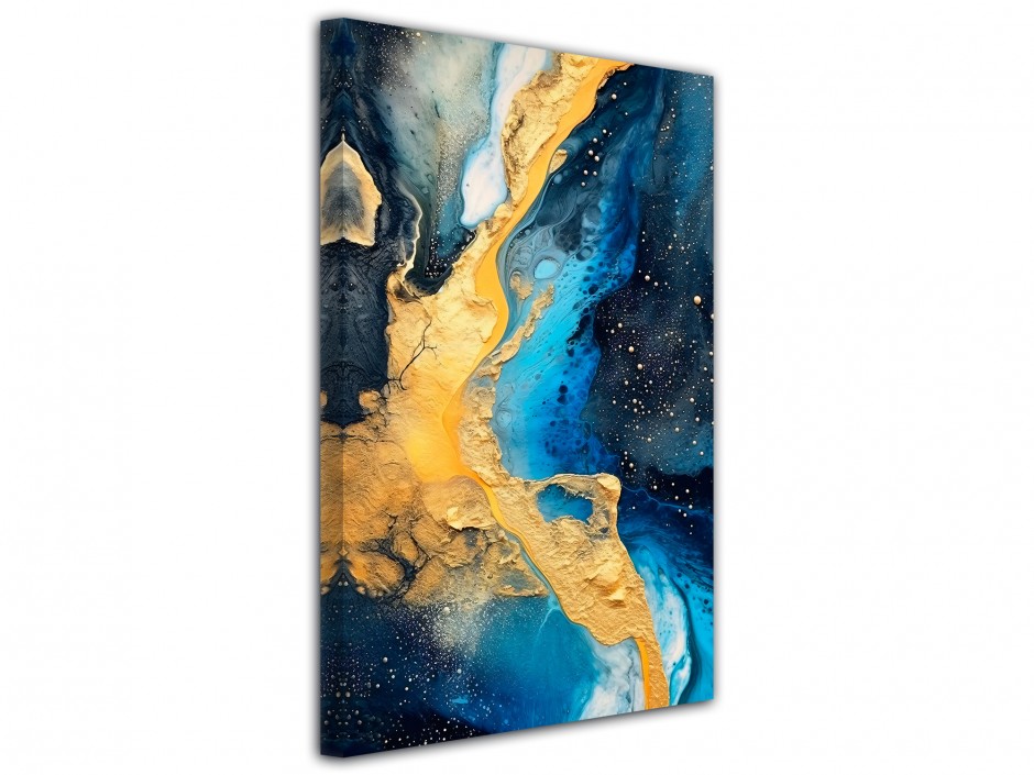 Tableau toile imprimée Rivière d’Or et d’Azur