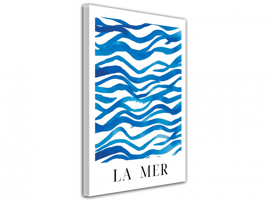 Tableau toile imprimée La Mer Graphique