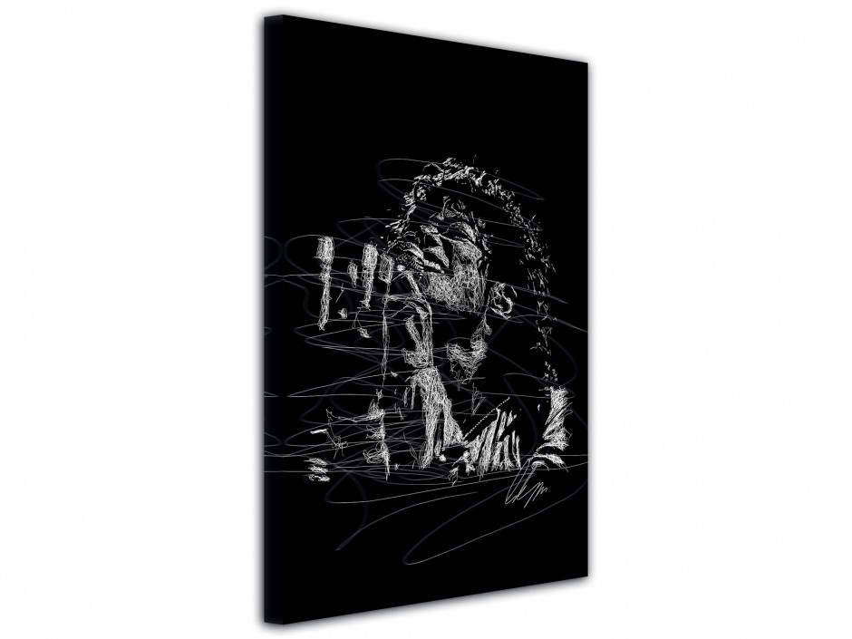 Tableau toile imprimée Musicien inspiré