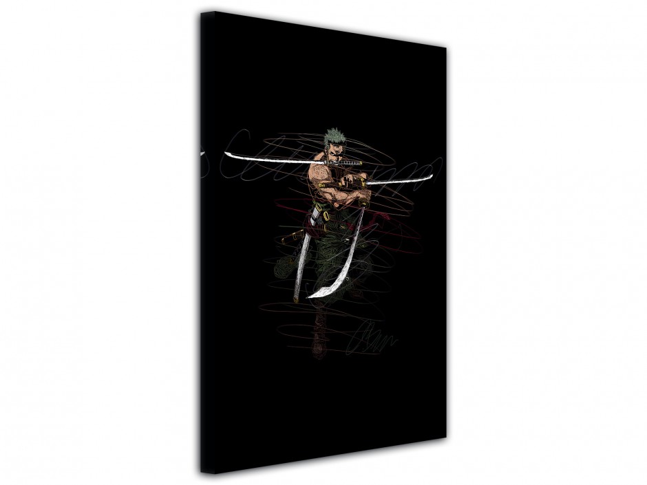 Tableau toile imprimée Sabreur héroïque