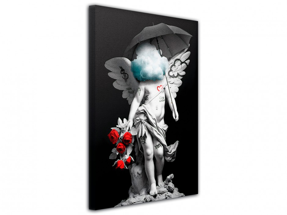 Tableau toile imprimée Ange Rebelle