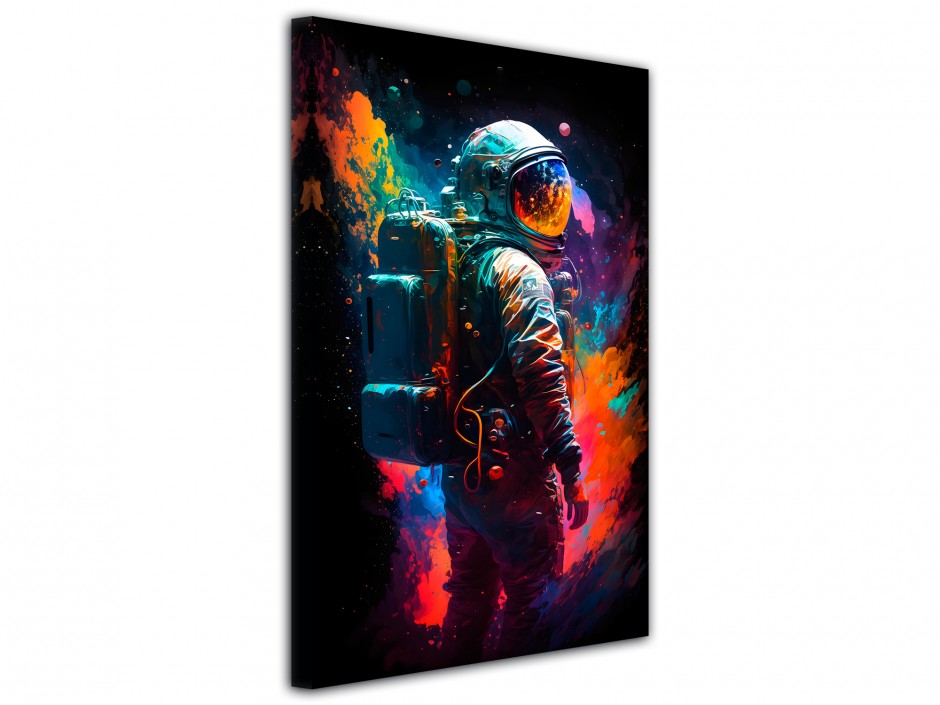 Tableau toile imprimée Explorateur Cosmique