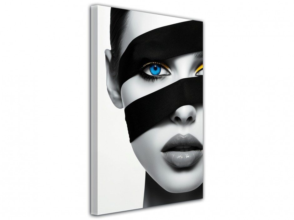 Tableau toile imprimée Regard Graphique