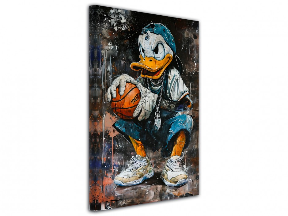 Tableau toile imprimée Donald Street Style