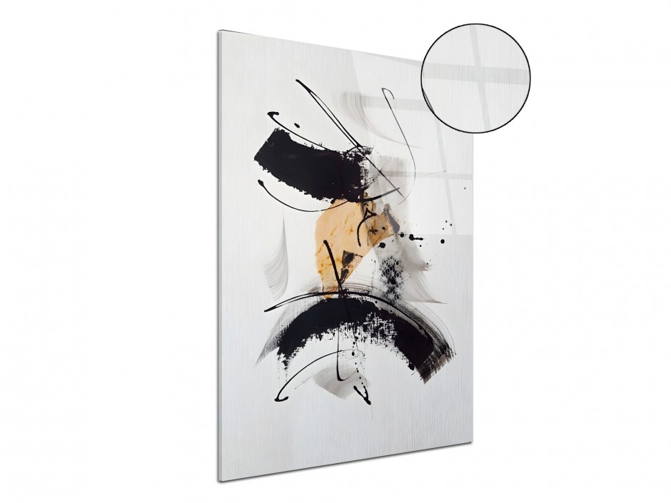 Tableau Plexiglas Arcades Noires