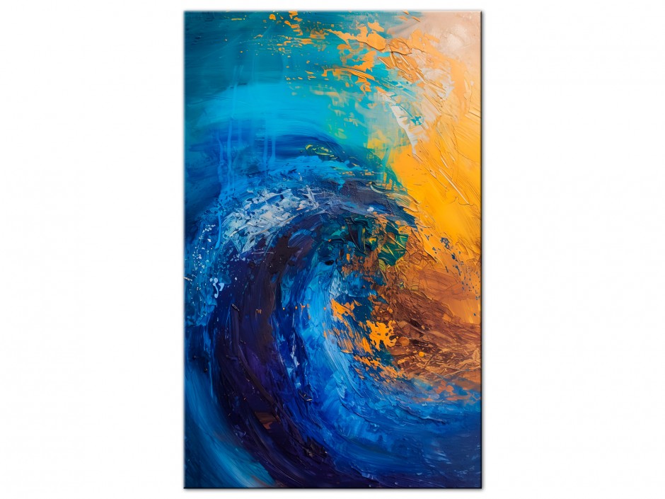 Tableau Aluminium Vague d’Énergie