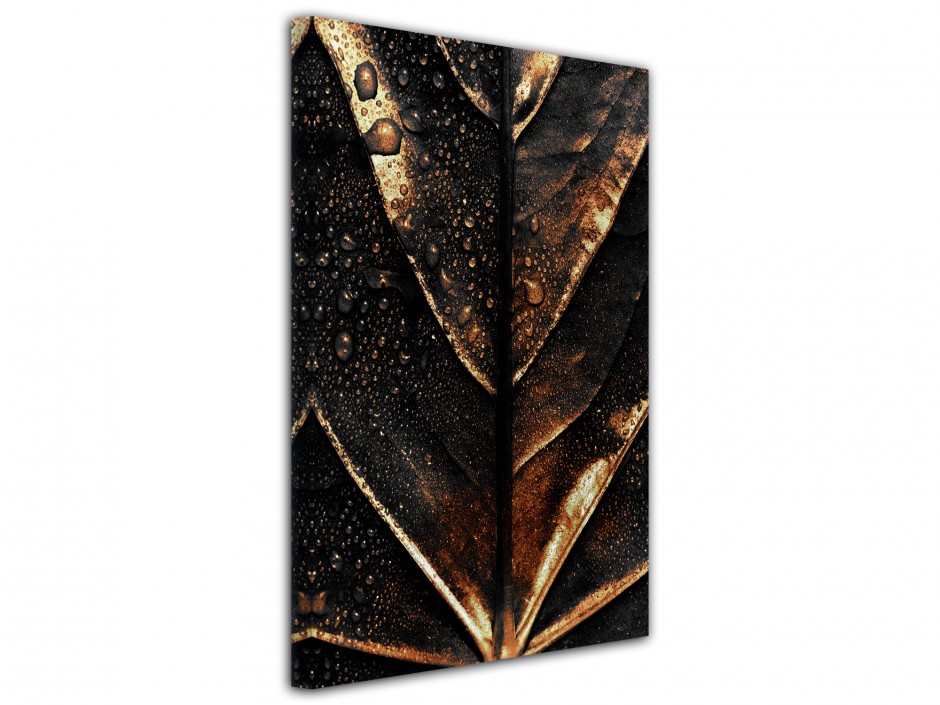 Tableau toile imprimée Veines Cuivrées Précieuses