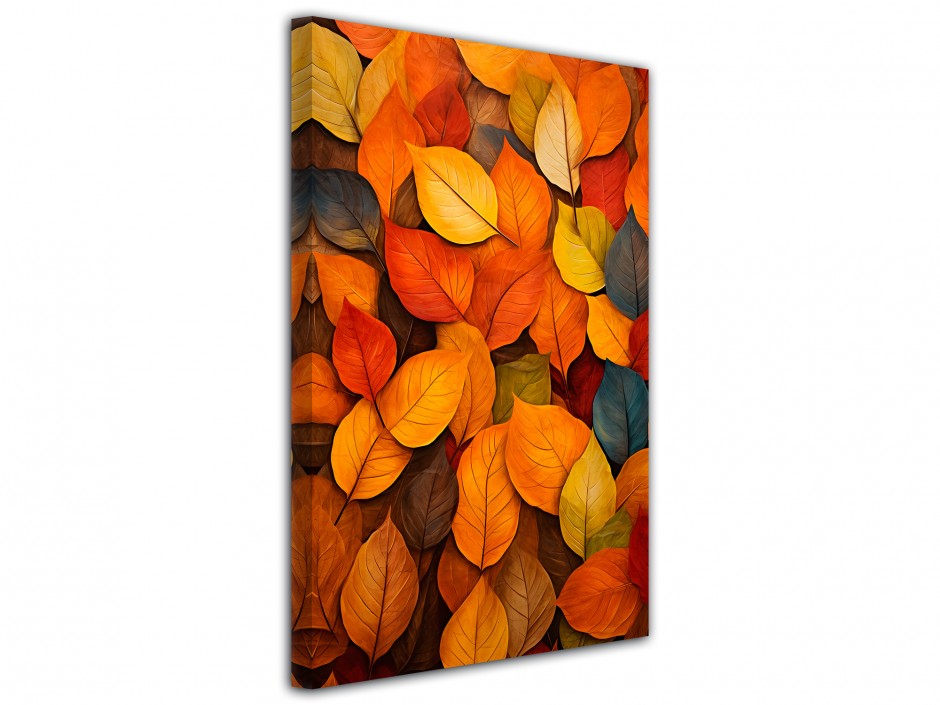 Tableau toile imprimée Feuilles d’Automne