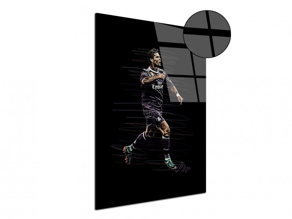 Tableau Plexiglas Légende du football