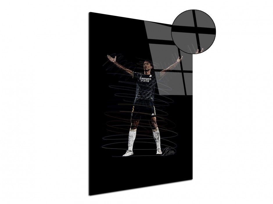 Tableau Plexiglas Geste du champion