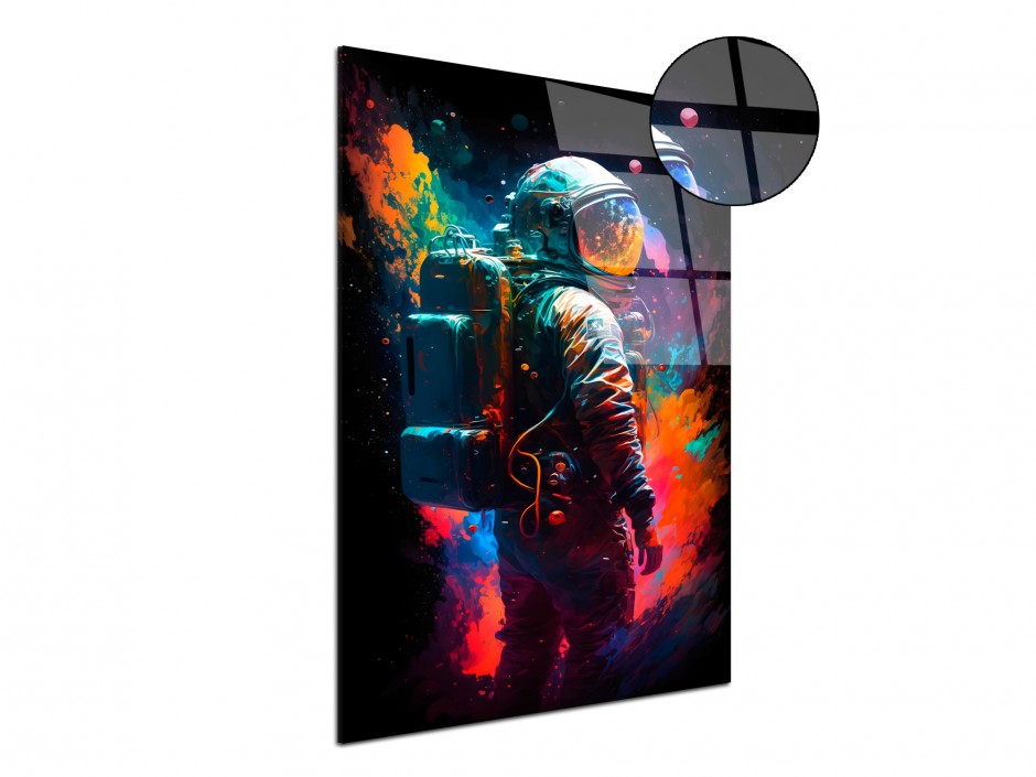 Tableau Plexiglas Explorateur Cosmique