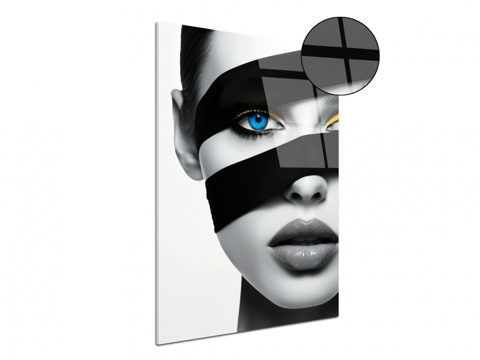 Tableau Plexiglas Regard Graphique