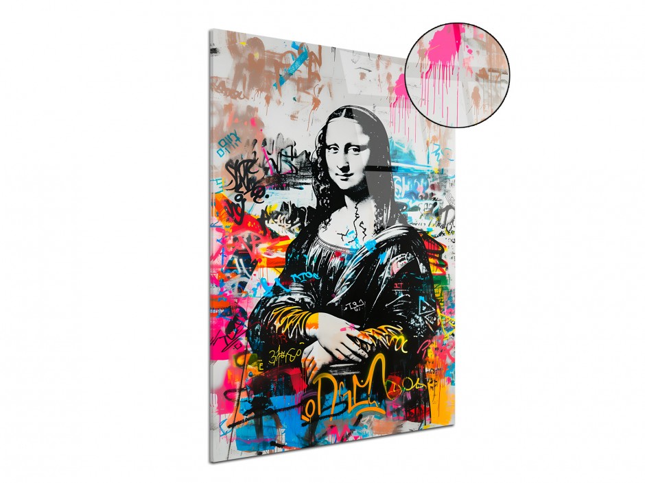 Tableau Plexiglas Joconde Street