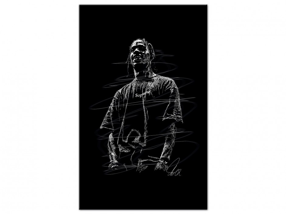 Tableau Aluminium Artiste urbain