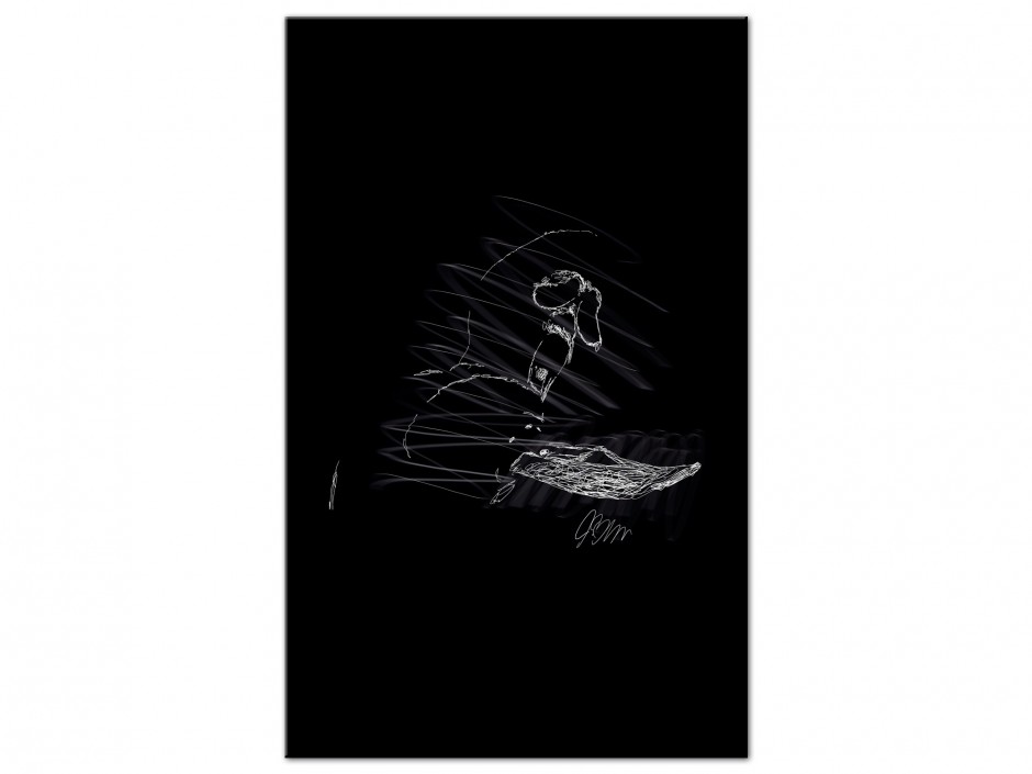 Tableau Aluminium DJ set