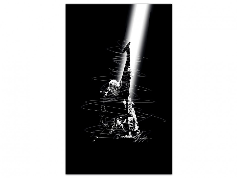 Tableau Aluminium Lumière du show