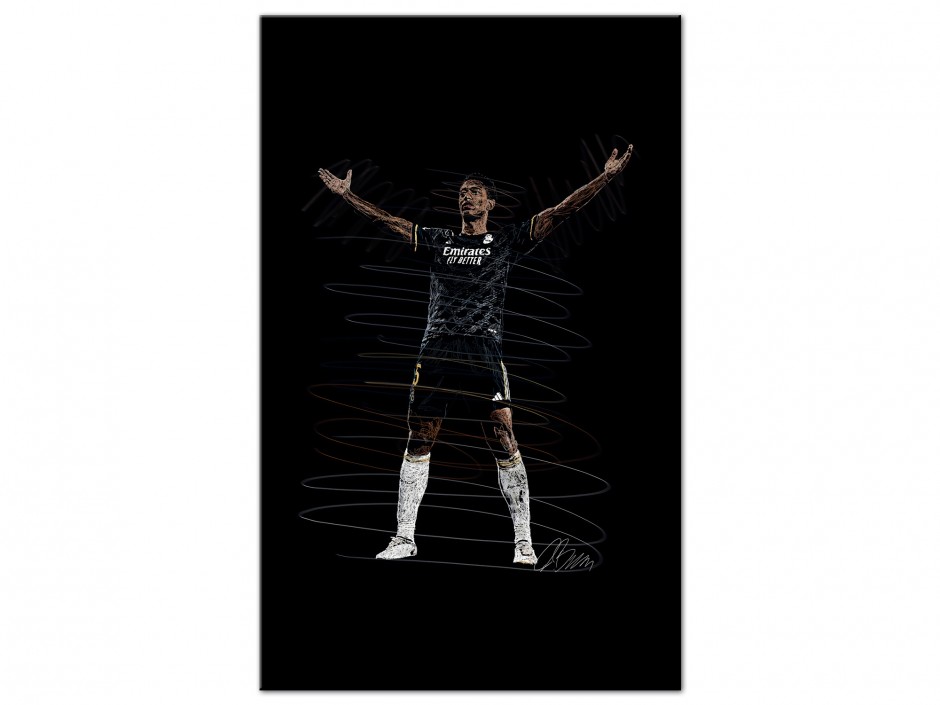 Tableau Aluminium Geste du champion