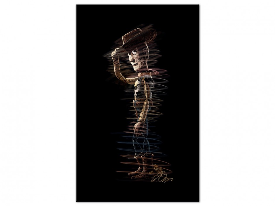 Tableau Aluminium Héros du Far West