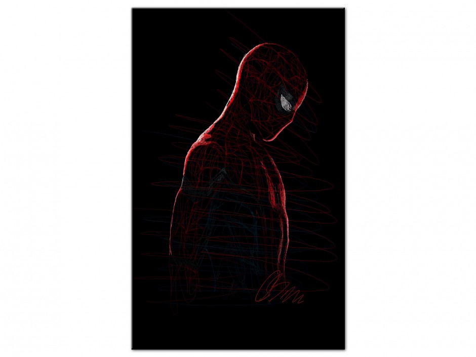 Tableau Aluminium Héros masqué