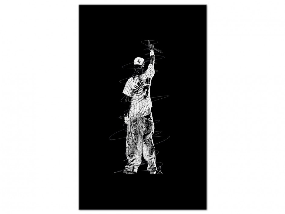 Tableau Aluminium Le Poing Levé