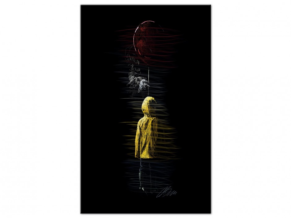 Tableau Aluminium L’Enfant et le Ballon