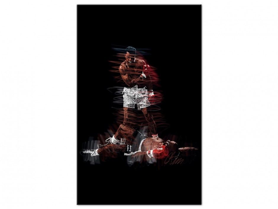 Tableau Aluminium Le Triomphe du Champion