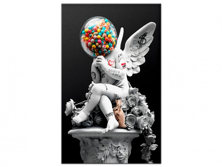 Tableau Aluminium Ange Pop