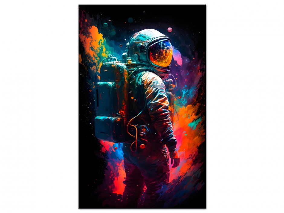 Tableau Aluminium Explorateur Cosmique