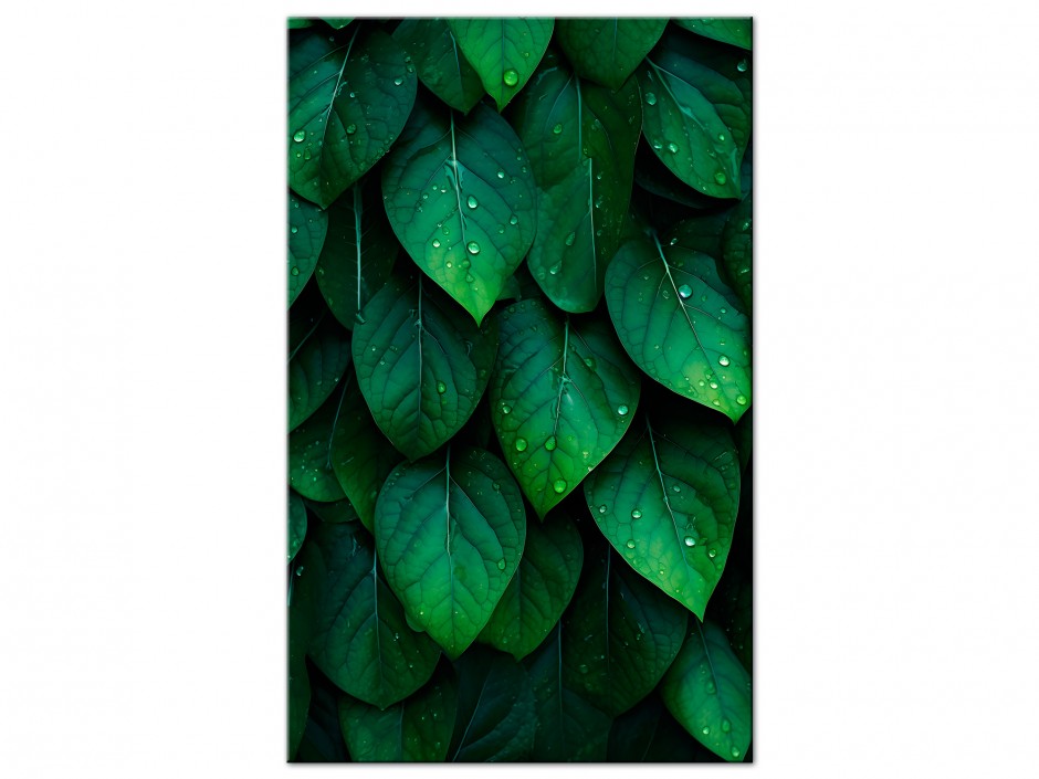 Tableau Aluminium Bananiers Élégance Graphique