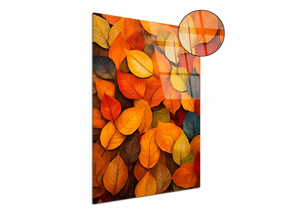 Tableau Plexiglas Feuilles d’Automne